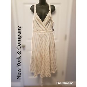 New York & Company linen dress